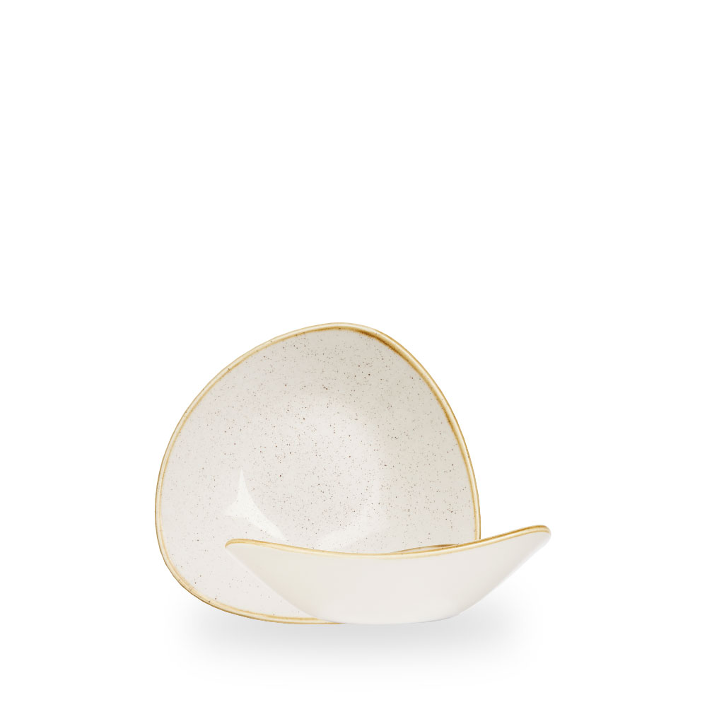Churchill Stonecast Barley White Bowl Dreieck.18,5 cm, 37Cl
