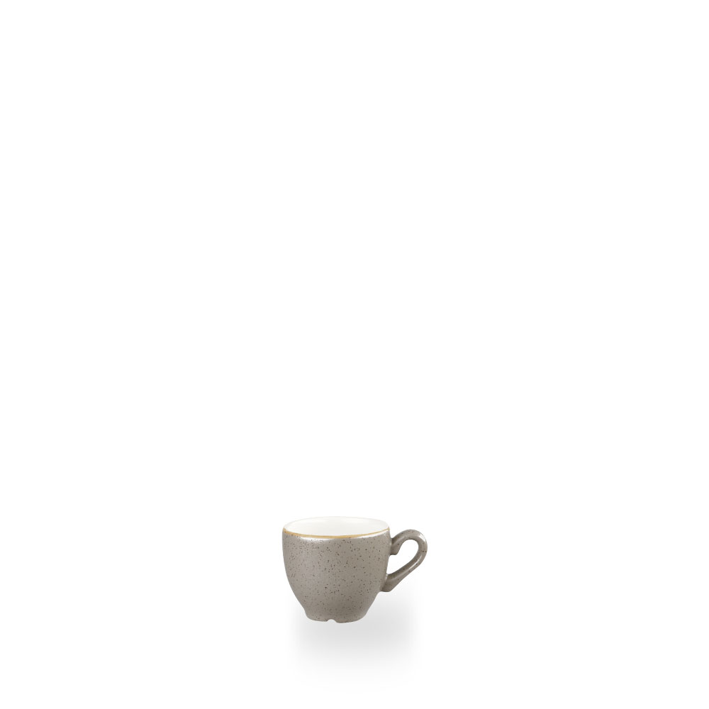 Churchill Stonecast Grey Espresso Tasse 9Cl
