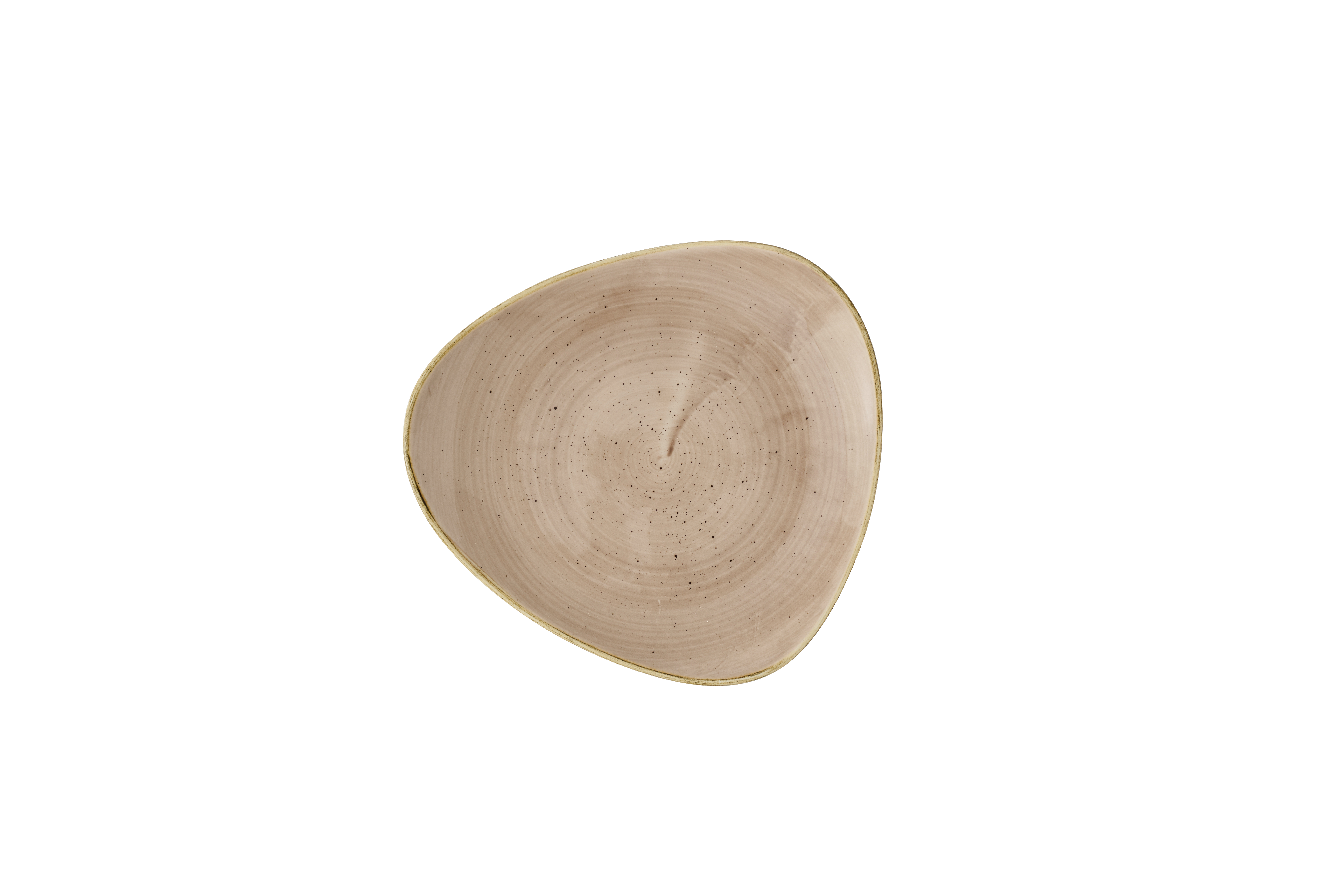 Churchill Stonecast Truffle Dreieckiger Teller 19 cm 