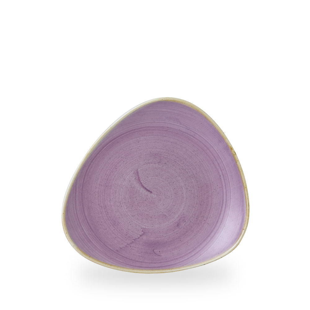 Churchill Stonecast Lavender Teller Dreieckig 22,9 cm