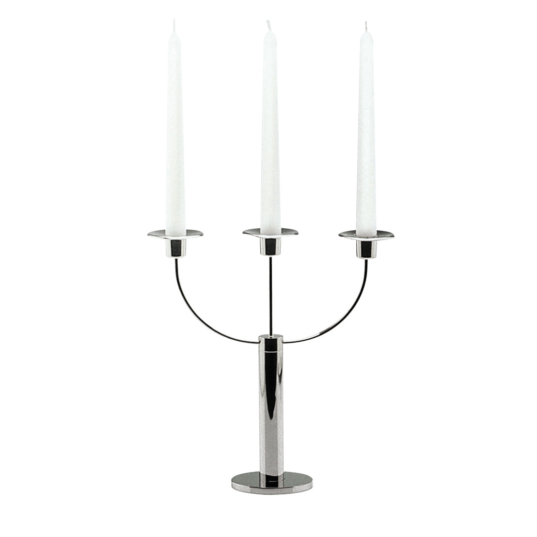Profile Leuchter 3 Kerzen 28,5cm