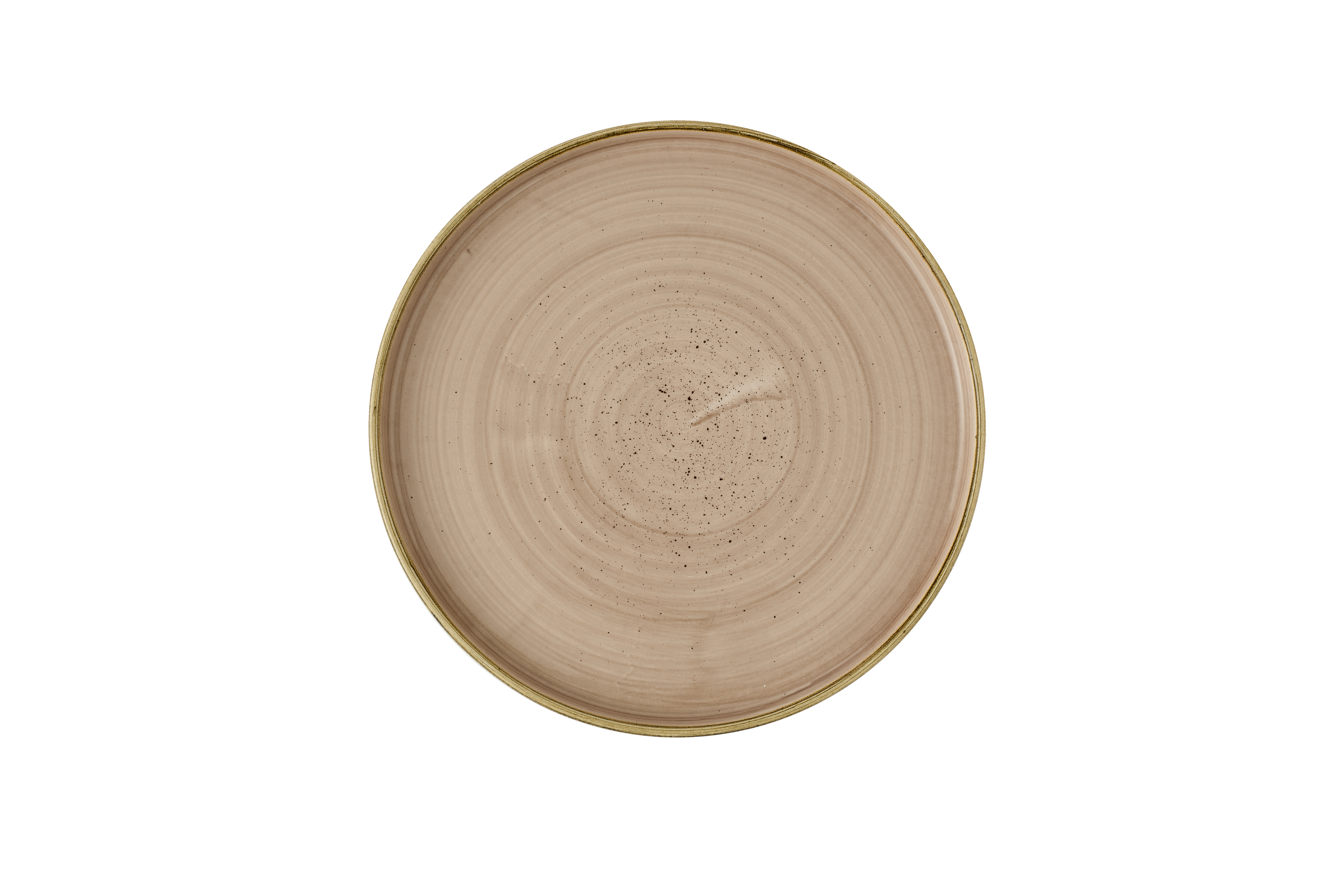 Churchill Stonecast Truffle Walled Plate Teller 26 cm 