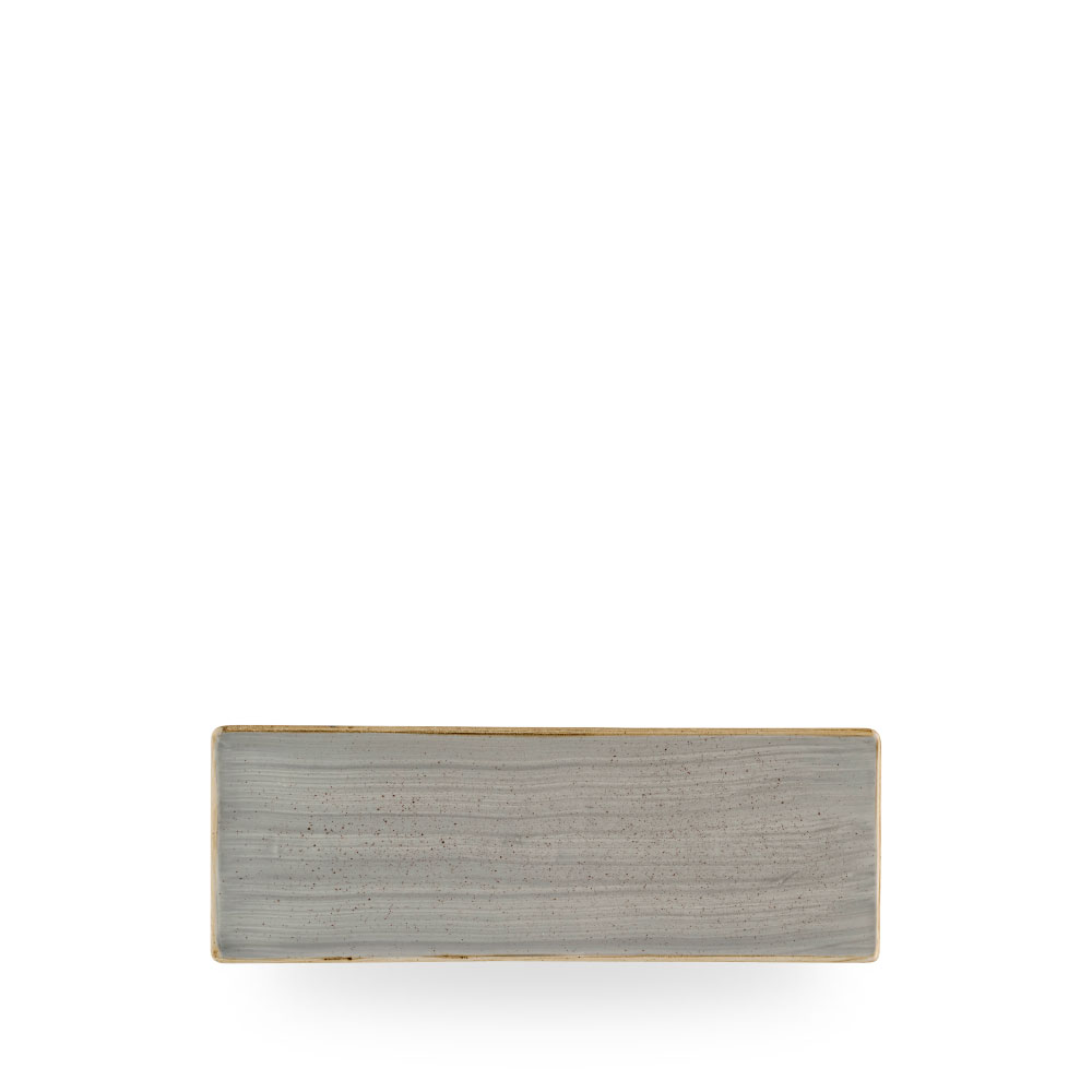 Churchill Stonecast Grey Tablett Mit Griff 24,7 x 8,8 cm