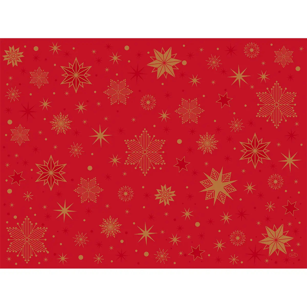 Tischsets Papier - Stargazing Red, 30 x 40 cm