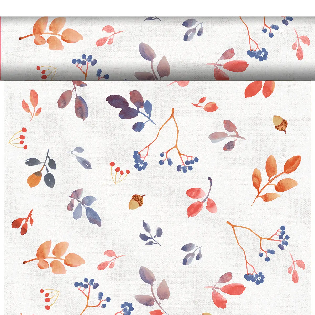 BIO Dunicel Tête-à-Tête Tischläufer - Autumn Gradient, 24 m x 40 cm, 20 Abschnitte