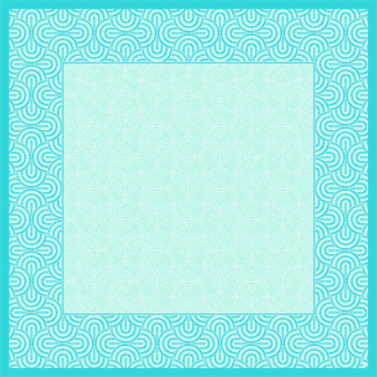 Dunicel- Mitteldecke Breeze Mint Blue, 84 x 84 cm