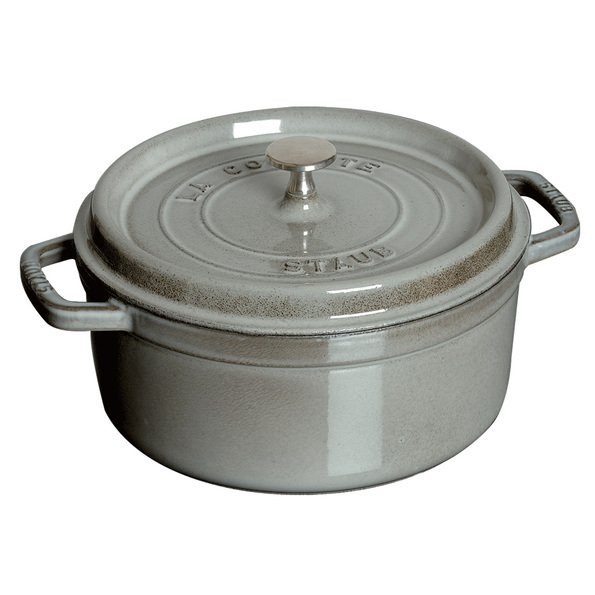 Cocotte, 26 cm, Graphit-Grau, rund, Gusseisen